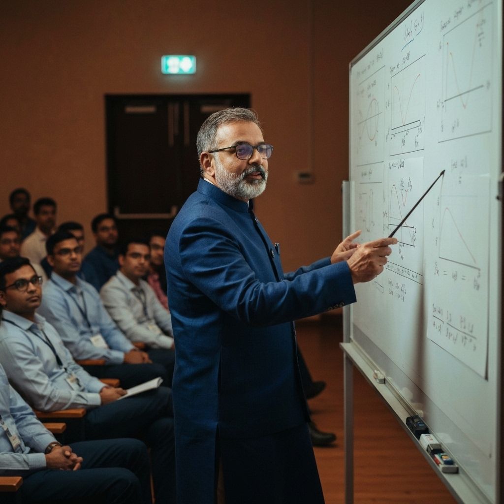 Indian expert teaching advanced concepts