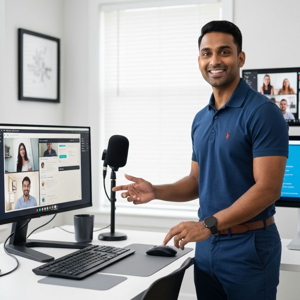 Indian live video call classroom